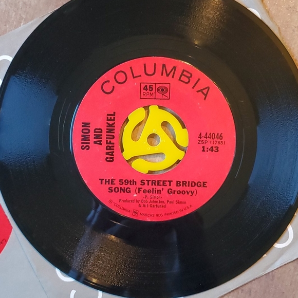 🧡3/15$🧡 sale: Simon and Garfunkel 45 record set - Picture 2 of 5